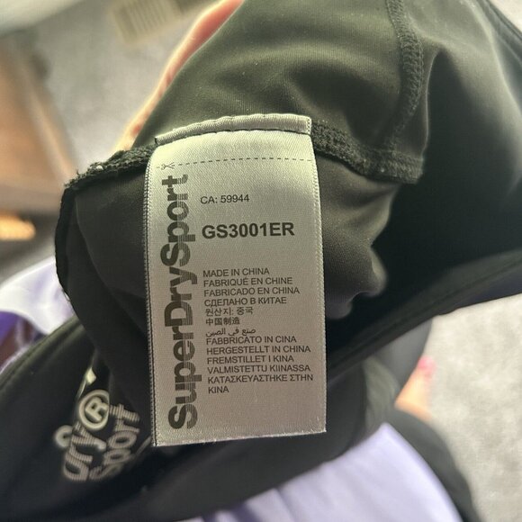 Superdry Womens Leggings 10 Sport Training Seamless Power Holographic Logo - Picture 5 of 11